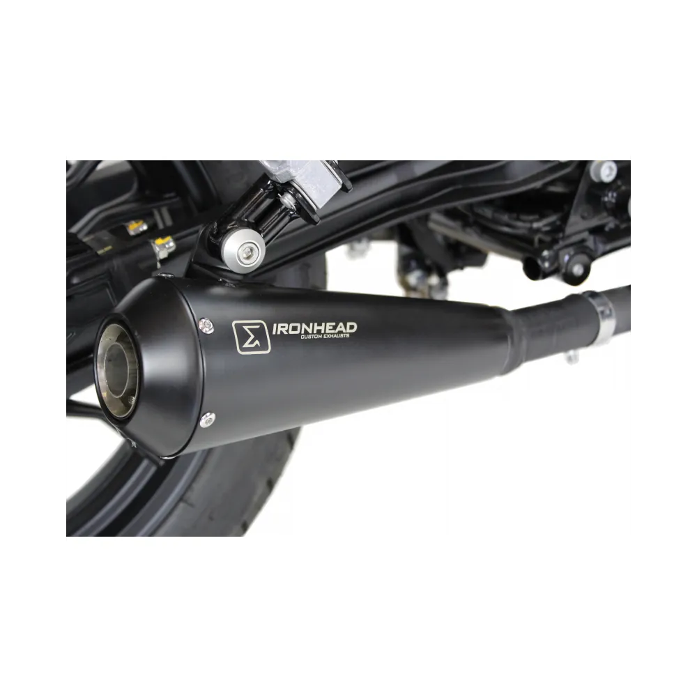 IXIL pair of exhaust silencers OVC11SB MOTO GUZZI V7 III /  2017 - 2023 - OM332SSB-OM333SSB - NOT APP