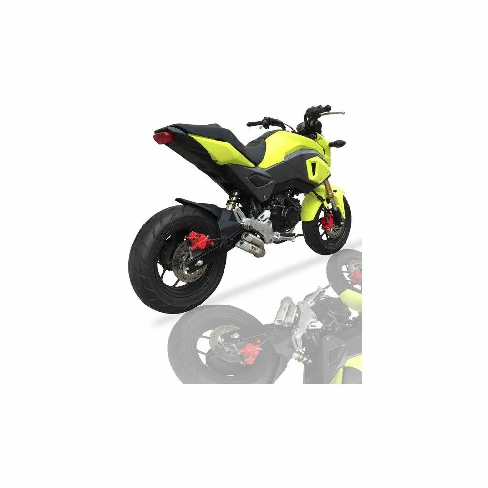 IXIL Honda MSX 125 / GROOM / 2013 2019 ligne complète d'échappement double sortie L2X NON HOM XH6315V