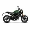 LEOVINCE BENELLI LEONCINO 800 / 2022 2023 LV-10 INOX FULL BLACK silencer exhaust EURO5 15258FB