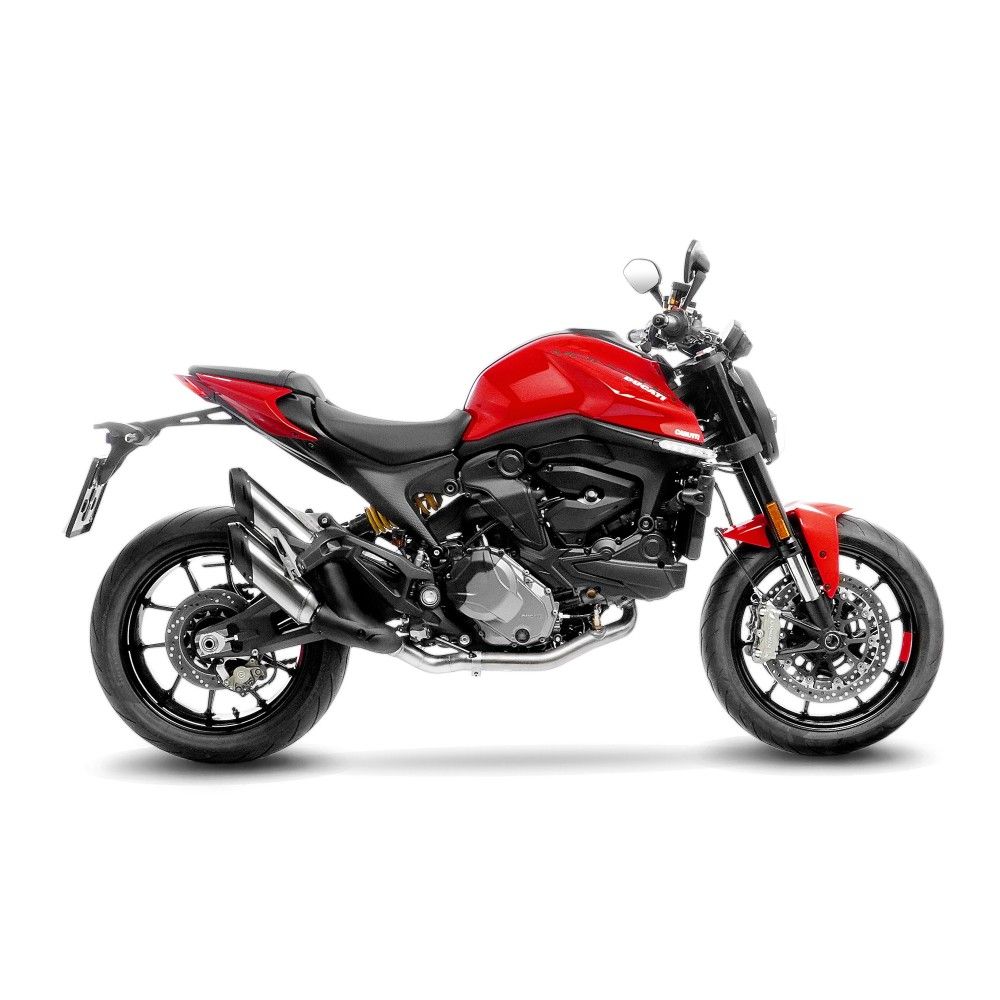 LEOVINCE DUCATI DESERT X / MONSTER 937 / 2021 2023 motorcycle catalyst suppressor pipe 80037
