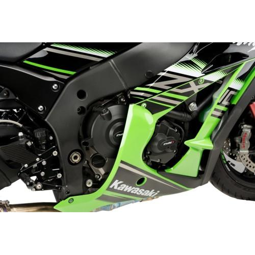 PUIG kit protection carters moteur TRACK KAWASAKI ZX-10 R / RR / 2011 2026 - 21514