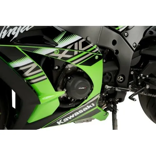 PUIG engine protective cover TRACK KAWASAKI ZX-10 R / RR / 2011 2025 ref 21514