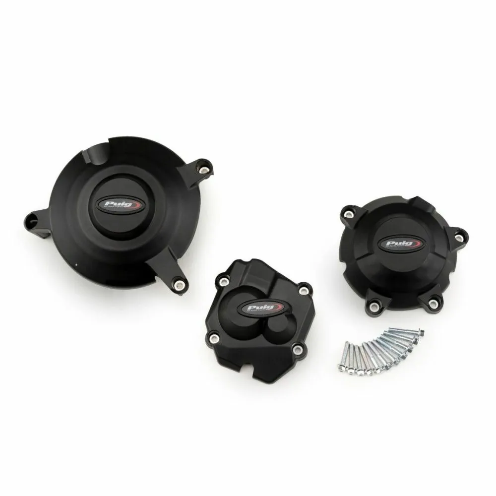 PUIG kit protection carters moteur TRACK KAWASAKI ZX-10 R / RR / 2011 2026 - 21514