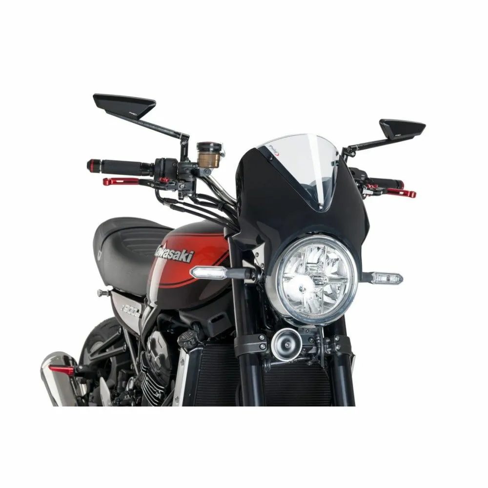 PUIG Windshield VISION BLACK fairing KAWASAKI Z900 RS / SE / 2018 2026 - 024N