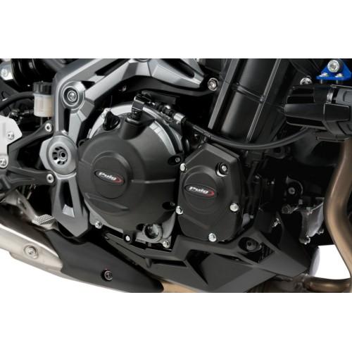 PUIG KIT protection carters moteur KAWASAKI Z900 / Z900SE / 2017 2025 - 20135