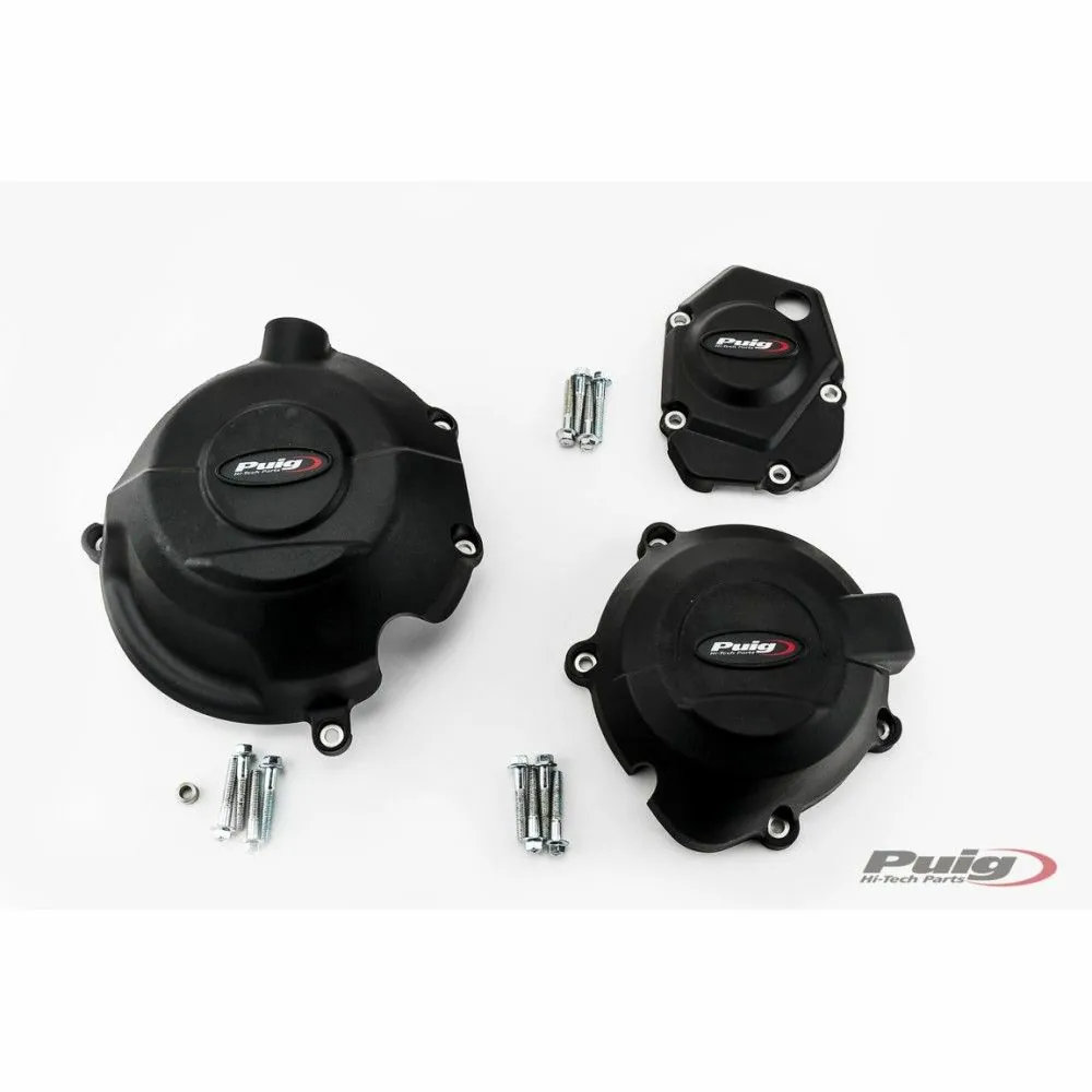 PUIG KIT protection carters moteur KAWASAKI Z900 / Z900SE / 2017 2025 - 20135