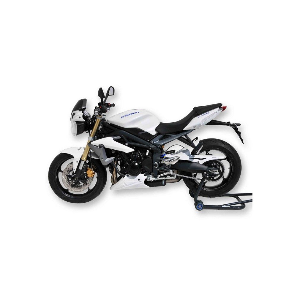 garde boue ermax arrière brut triumph 675 STREET TRIPLE & R 2013 2015