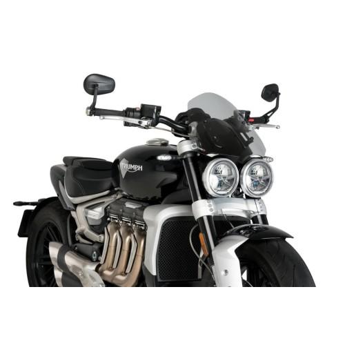 PUIG windshield NEW GENERATION Touring TRIUMPH ROCKET 3R / III / 2020 2025 - 20283