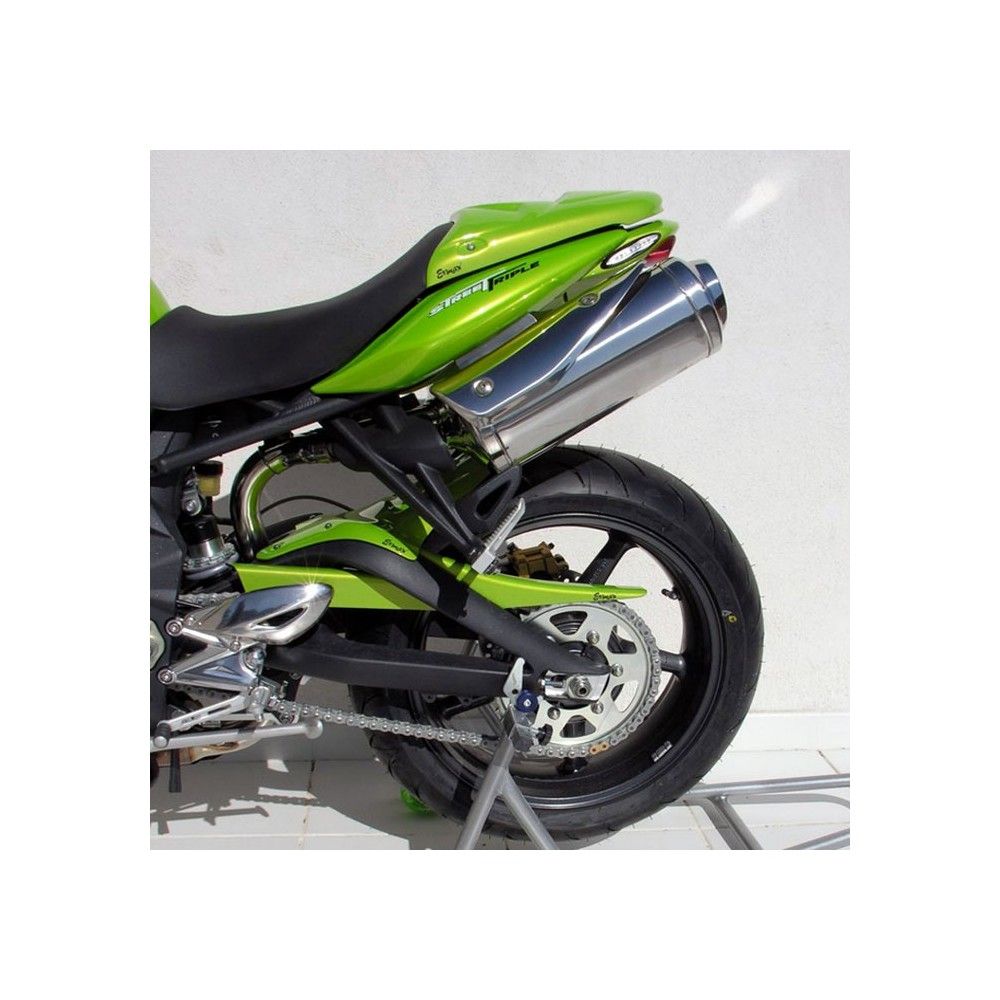 ERMAX painted rear mudguard triumph 675 STREET TRIPLE 2008 to 2011