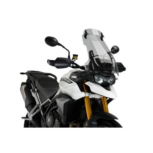 PUIG Bulle Touring avec visière TRIUMPH TIGER 900 / GT / LOW / PRO / RALLY / SPORT 850 / 2020 2026 - 20376
