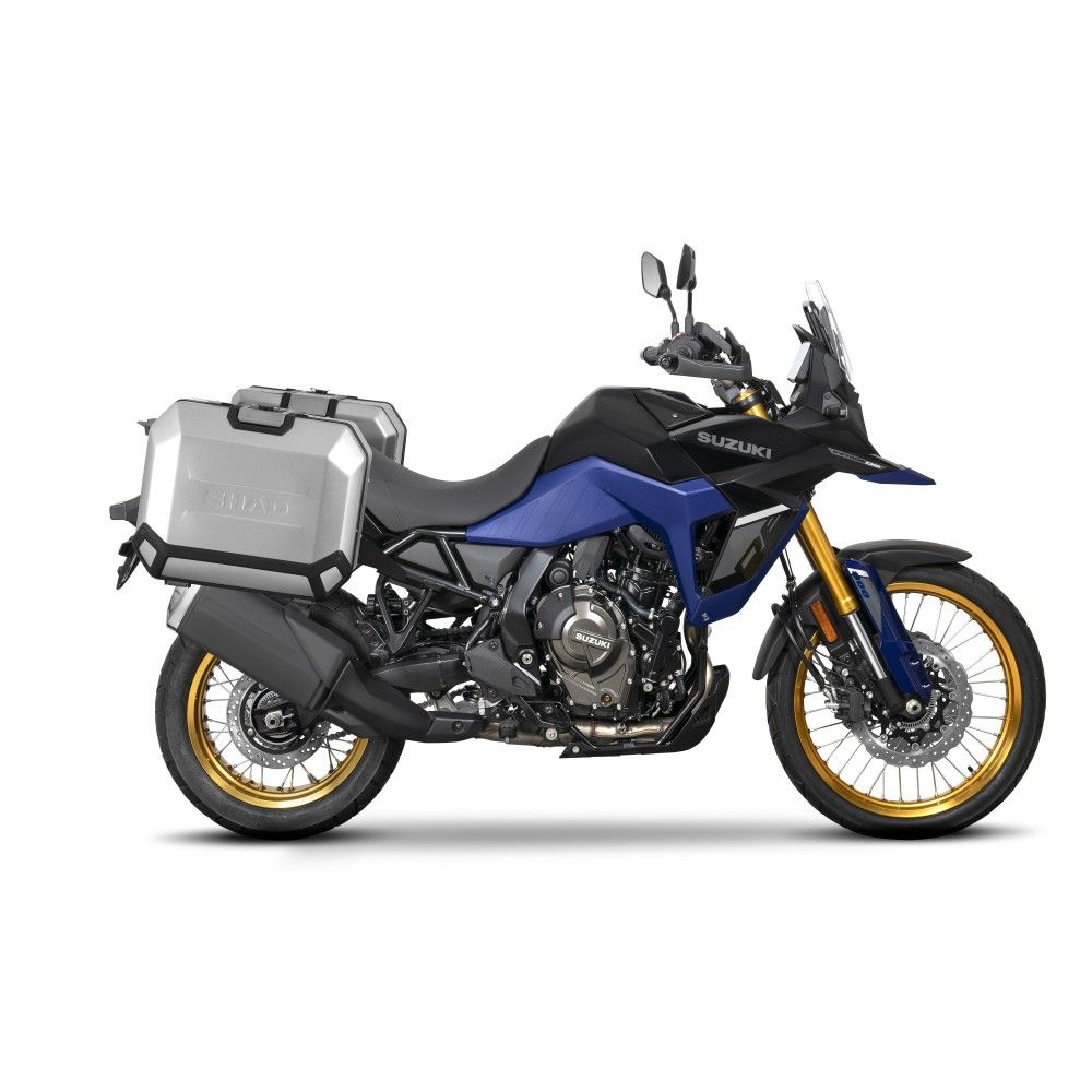 SHAD 4P SYSTEM support valises latérales SUZUKI V-STROM 800 DE / TECH / 2023 2024 - S0VS834P