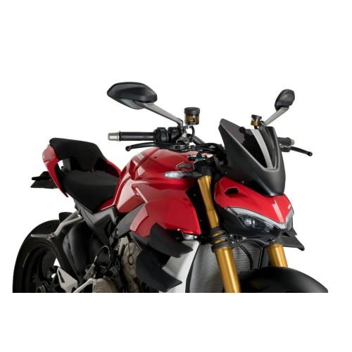 PUIG Saute-Vent NEW GENERATION sport DUCATI STREETFIGHTER V2 / V4 / V4S / 2020 2025 ref 20467