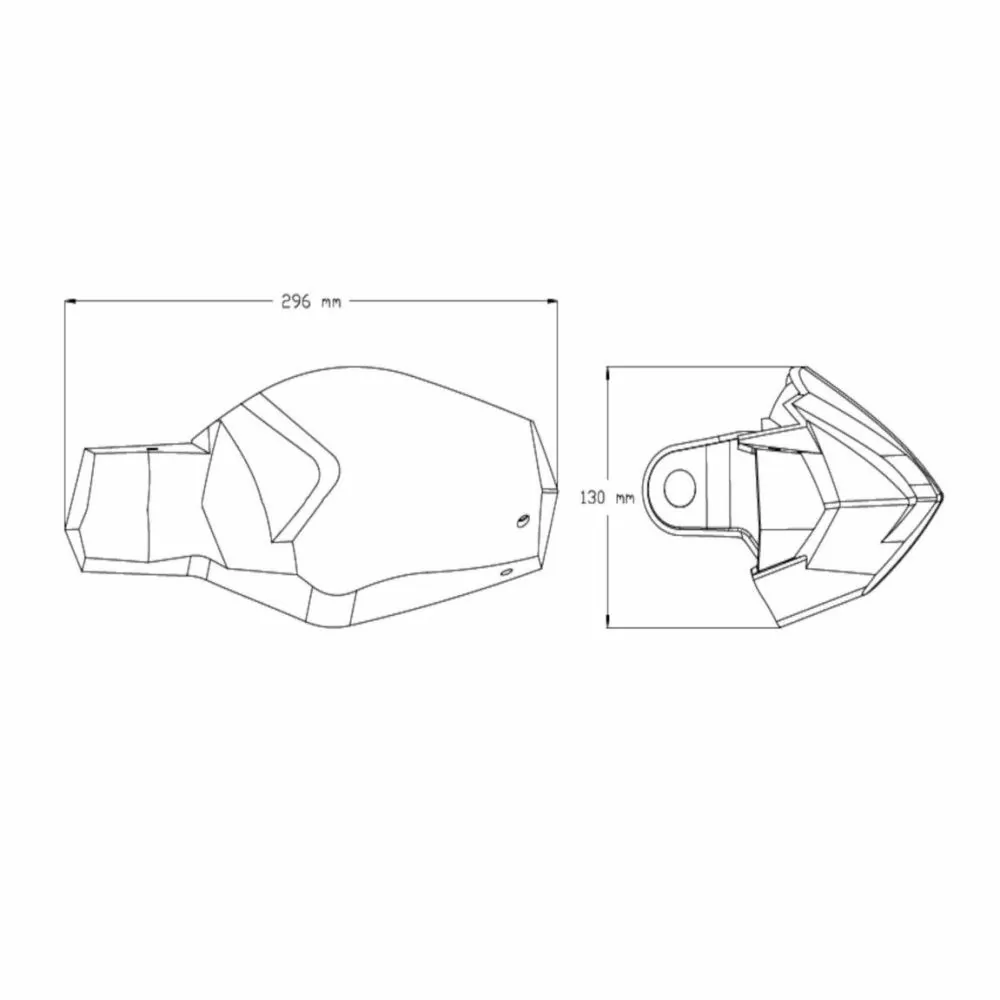 PUIG paire protège-mains DUCATI SCRAMBLER 1100 / SPECIAL / DESERT SLED / ICON / FULL THROTTLE / 2018 2026 - 20509