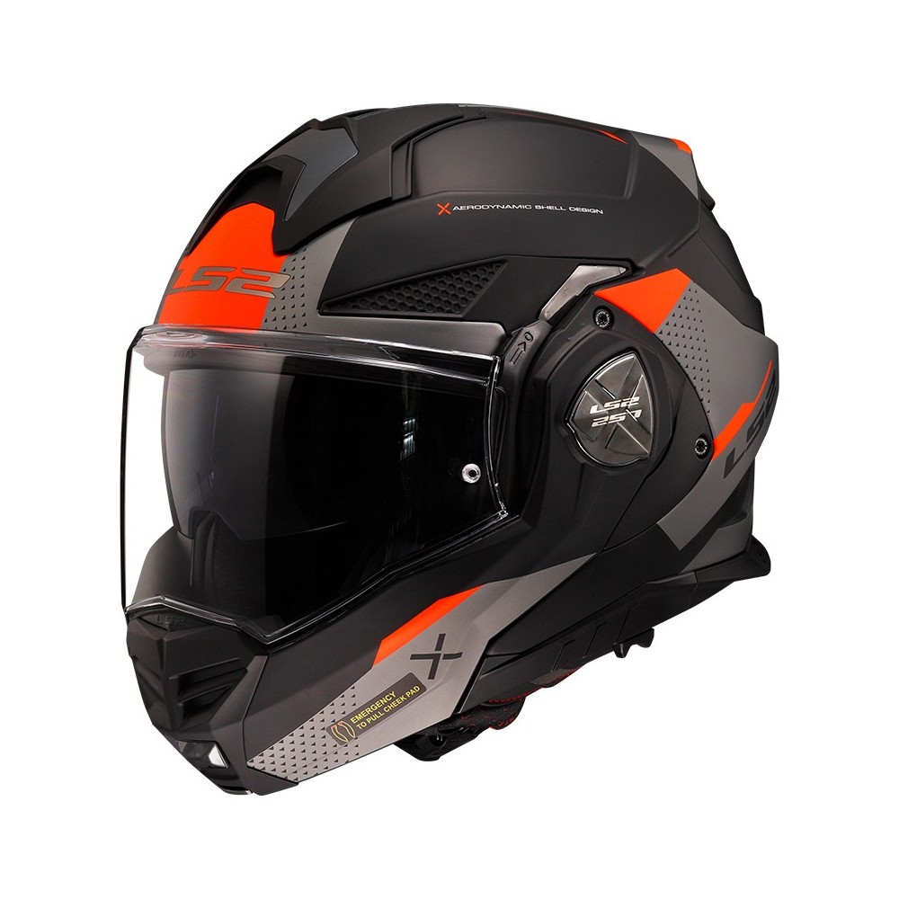 ls2-ff901-advant-x-oblivion-modular-helmet-moto-scooter-matt-black-titanium-orange