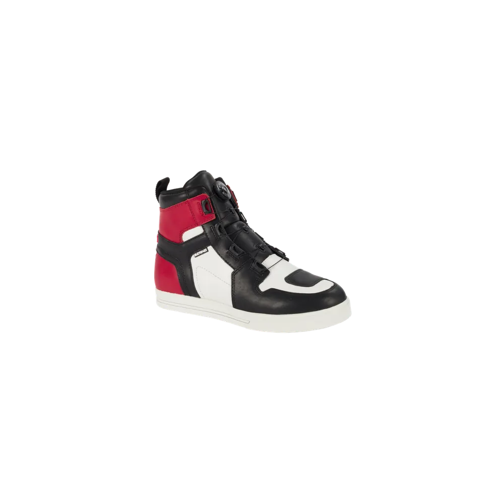bering-baskets-moto-cuir-reflex-a-top-homme-etanche-bbo451-noir-blanc-rouge
