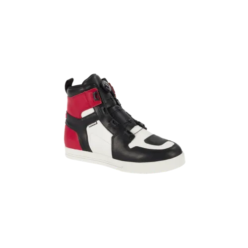 bering-baskets-moto-cuir-reflex-a-top-homme-etanche-bbo451-noir-blanc-rouge