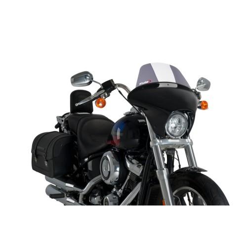 PUIG BATWING SML touring Screen HARLEY DAVIDSON SOFTAIL LOW RIDER FXLR / 2018 2020 - 21052