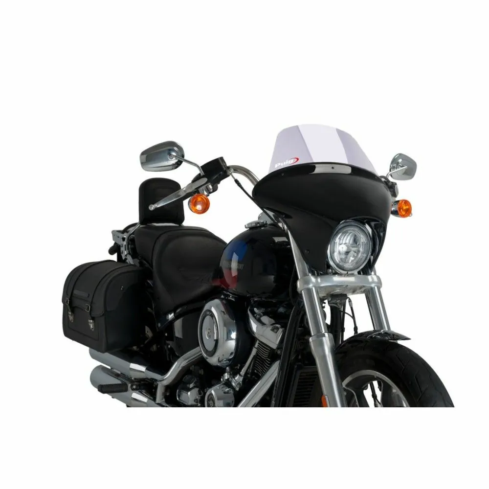 PUIG BATWING SML touring Screen HARLEY DAVIDSON SOFTAIL LOW RIDER FXLR / 2018 2020 - 21052