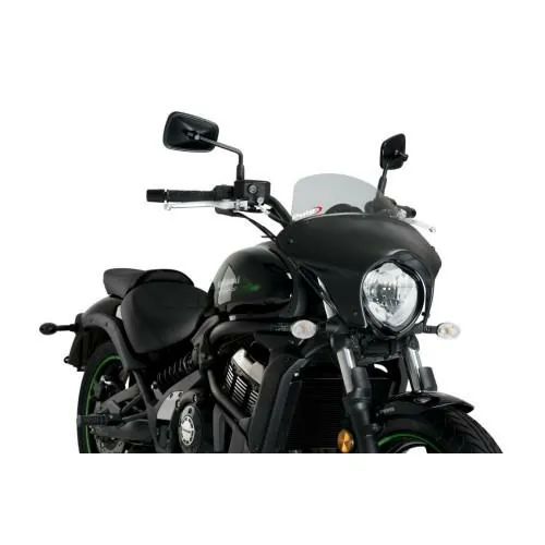 PUIG Bulle BATWING SML touring noir mat KAWASAKI VULCAN S / 2018 2025 - 21076