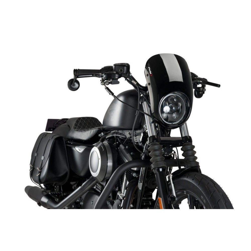 PUIG ANARCHY semi-carénage HARLEY DAVIDSON SPORTSTER 883 IRON XL883N / 2009 2022 - 21083