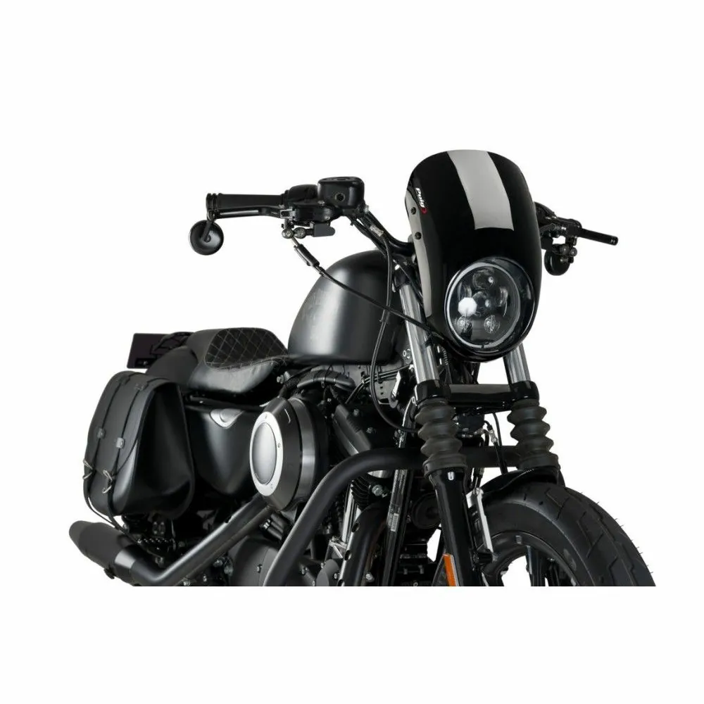 PUIG ANARCHY semi-carénage HARLEY DAVIDSON SPORTSTER 883 IRON XL883N / 2009 2022 - 21083