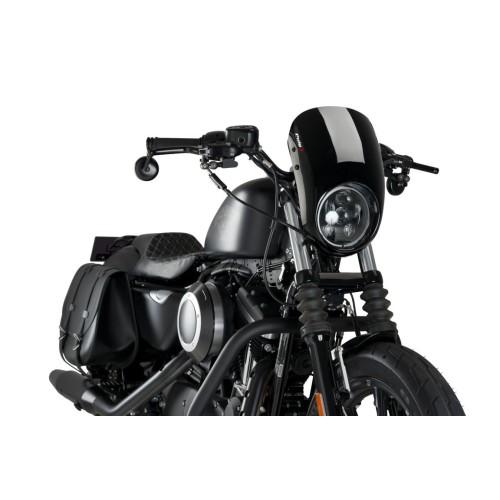 PUIG ANARCHY semi-fairing HARLEY DAVIDSON SPORTSTER 883 IRON XL883N / 2009 2022 ref 21083