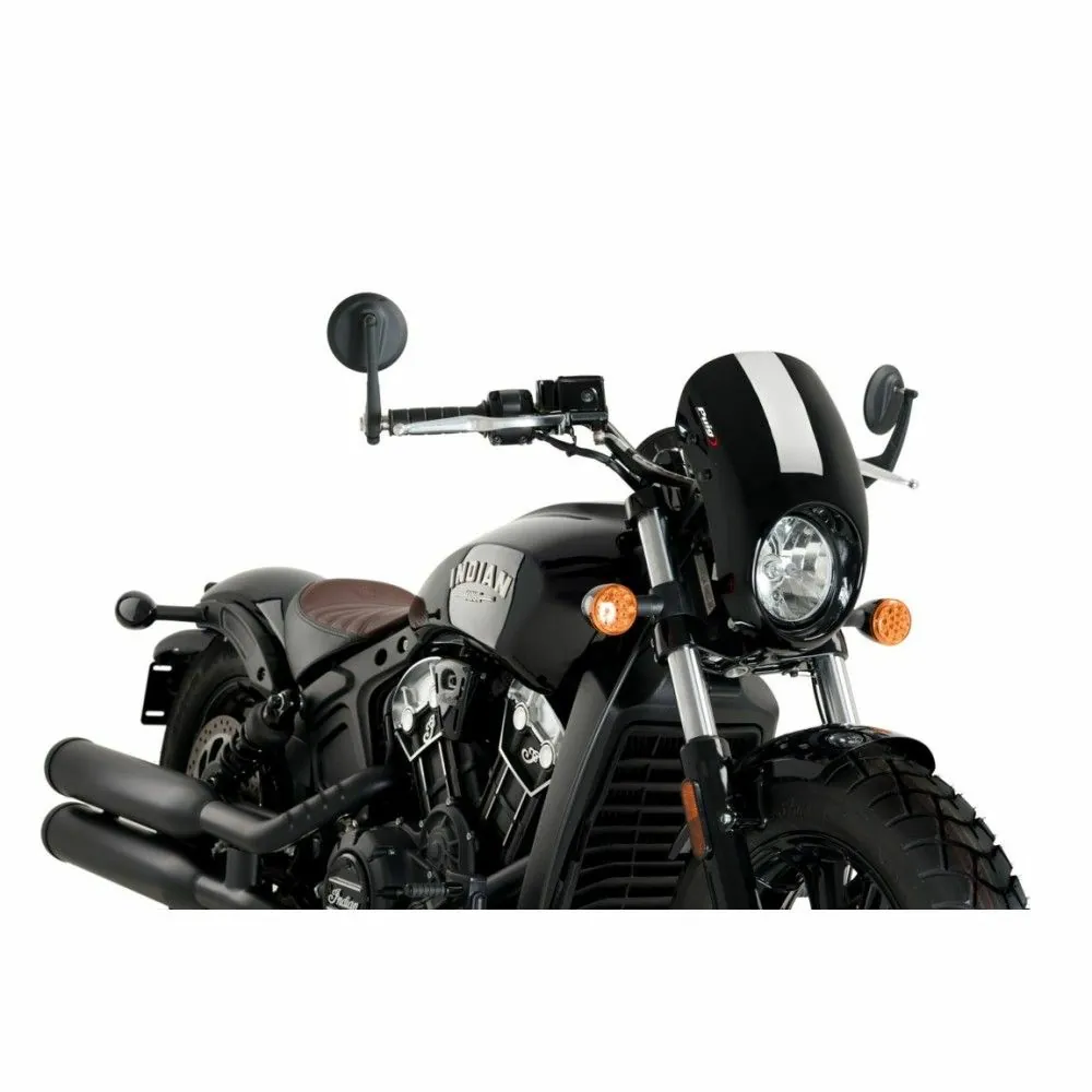 PUIG ANARCHY semi-carénage INDIAN SCOUT / BOBBER / 2017 2026 - 21092