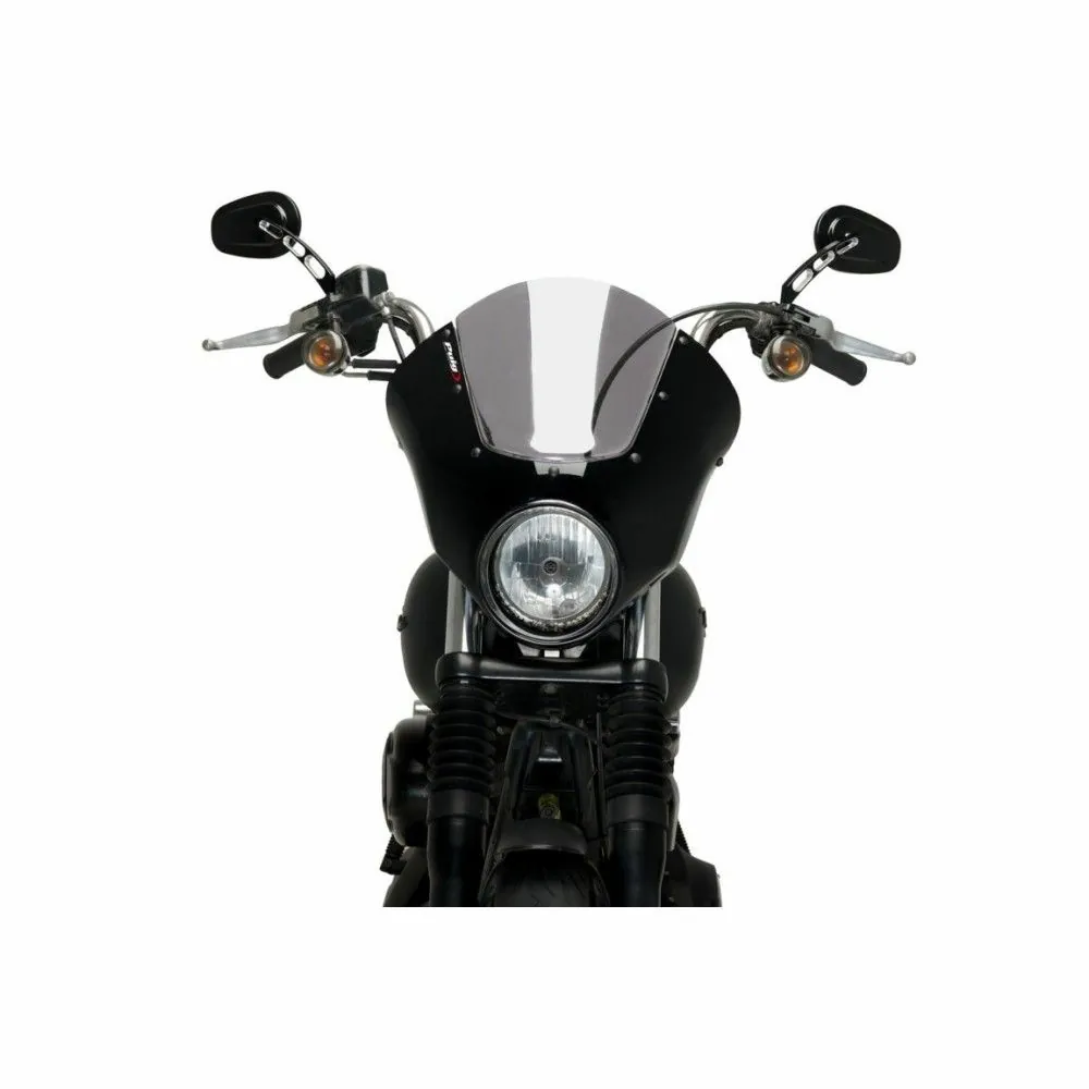 PUIG ANARCHY DARK NIGHT semi-carénage HARLEY DAVIDSON DYNA STREET BOB FXDB / I / 2006 2017 - 21095