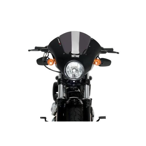 PUIG ANARCHY DARK NIGHT semi-carénage HARLEY DAVIDSON SPORTSTER FORTY-EIGHT XL1200X / 2015 2020 ref 21098