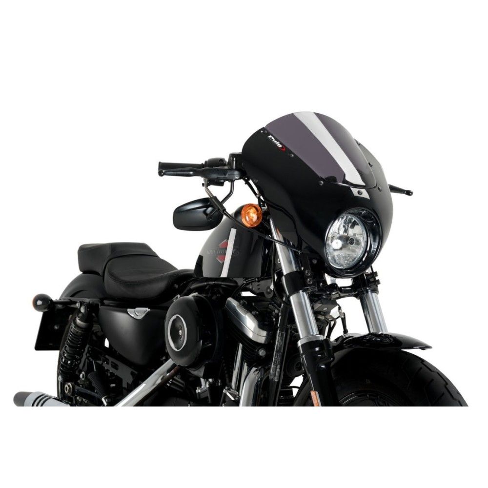 PUIG ANARCHY DARK NIGHT semi-carénage HARLEY DAVIDSON SPORTSTER FORTY-EIGHT XL1200X / 2015 2020 - 21098