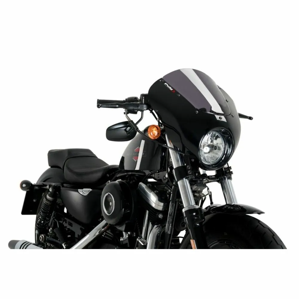 PUIG ANARCHY DARK NIGHT semi-carénage HARLEY DAVIDSON SPORTSTER FORTY-EIGHT XL1200X / 2015 2020 - 21098