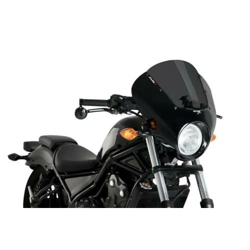 PUIG ANARCHY DARK NIGHT semi-fairing HONDA CMX 500 REBEL / 2017 2019 - 21100