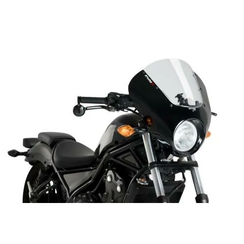 PUIG ANARCHY DARK NIGHT semi-carénage HONDA CMX 500 REBEL / 2017 2019 ref 21100