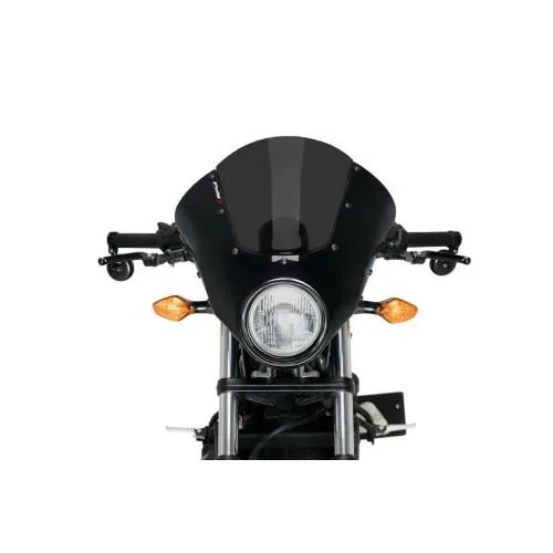 PUIG ANARCHY DARK NIGHTmatt black semi-fairing HONDA CMX 500 REBEL / 2017 2019 - 21101