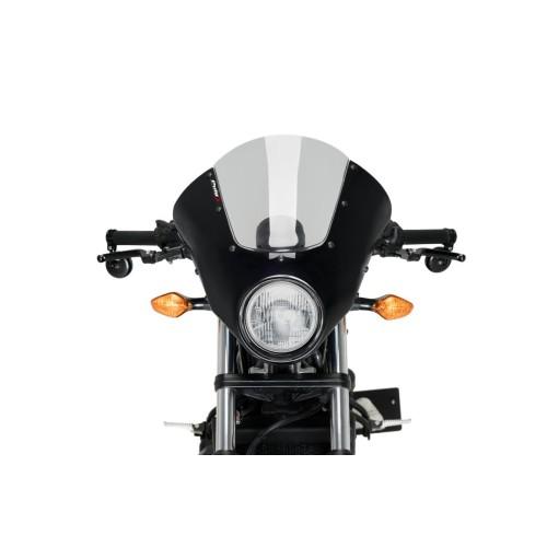 PUIG ANARCHY DARK NIGHTmatt black semi-fairing HONDA CMX 500 REBEL / 2017 2019 - 21101