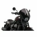 PUIG ANARCHY DARK NIGHT shiny black semi-fairing HONDA CMX 1100 REBEL / DCT / 2021 2026 - 21104