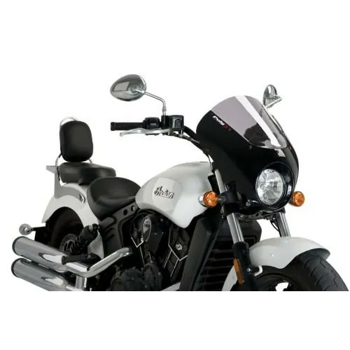 PUIG ANARCHY DARK NIGHT semi-carénage INDIAN SCOUT / SIXTY / 2015 2025 - 21106