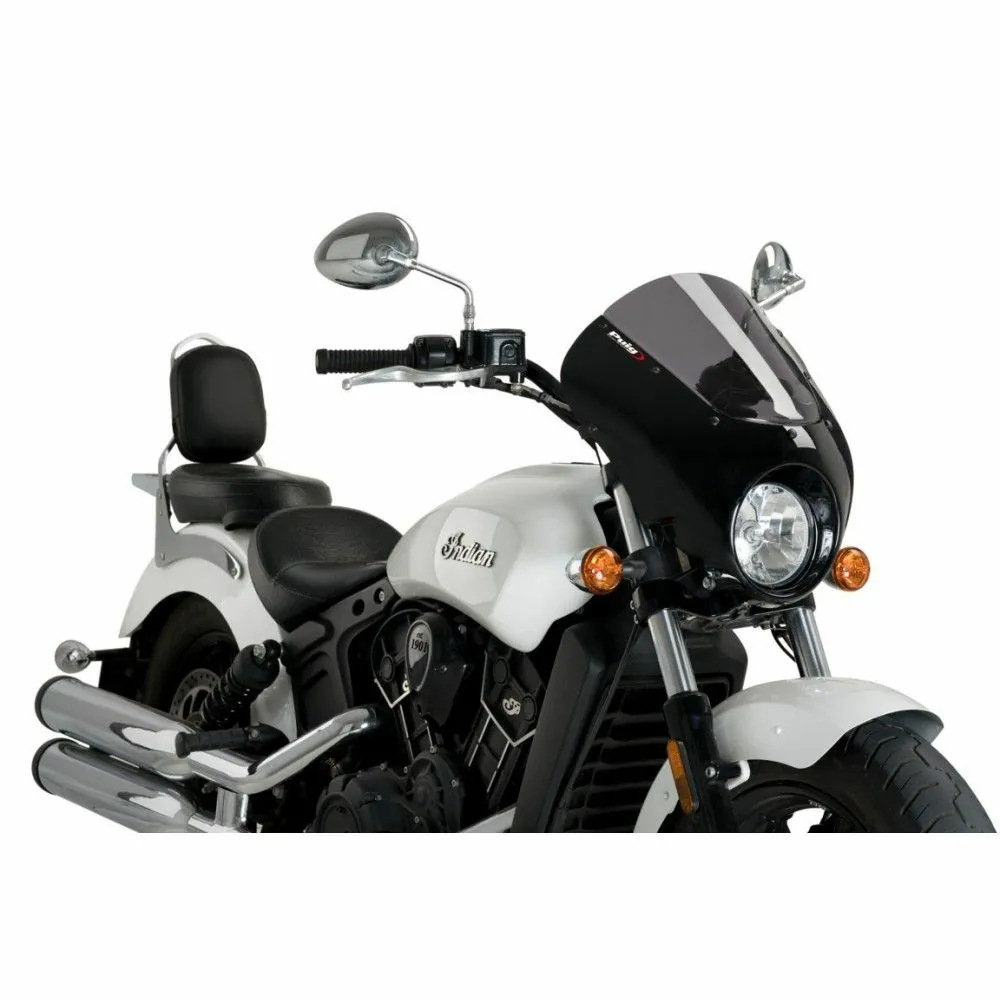 PUIG ANARCHY DARK NIGHT semi-carénage INDIAN SCOUT / SIXTY / 2015 2025 - 21106