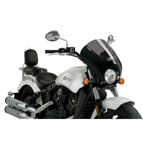 PUIG ANARCHY DARK NIGHT semi-carénage INDIAN SCOUT / SIXTY / 2015 2025 - 21106