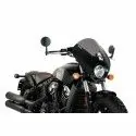 PUIG ANARCHY DARK NIGHT semi-fairing INDIAN SCOUT BOBBER / 2018 2026 - 21107
