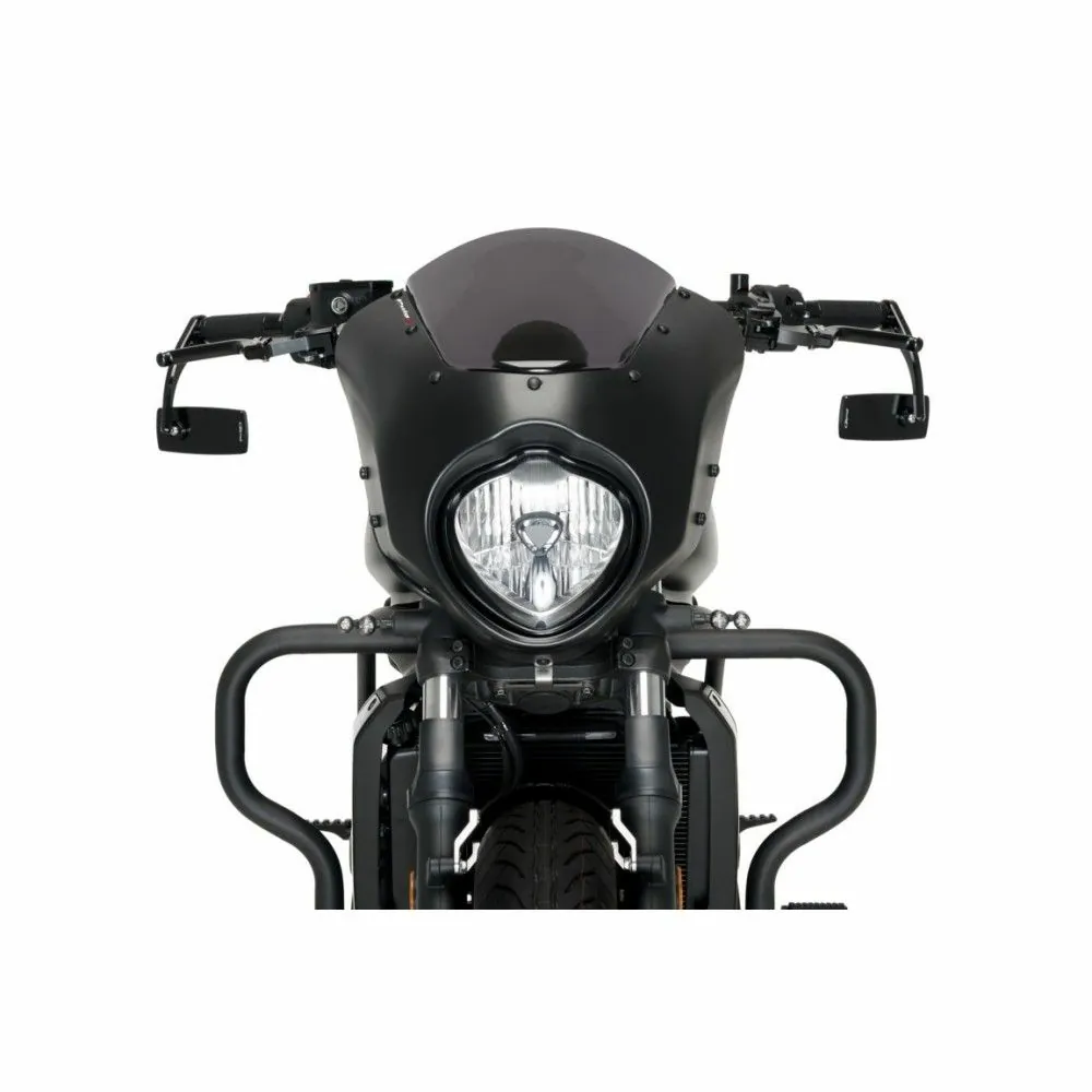 PUIG ANARCHY DARK NIGHT noir mat semi-carénage KAWASAKI VULCAN S / 2015 2025 - 21108