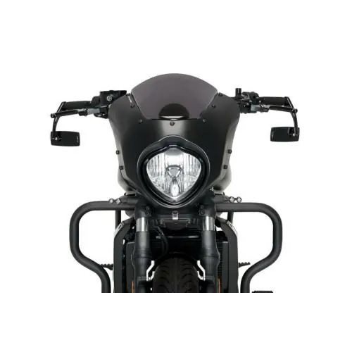 PUIG ANARCHY DARK NIGHTmatt black semi-fairing KAWASAKI VULCAN S / 2015 2025 - 21108