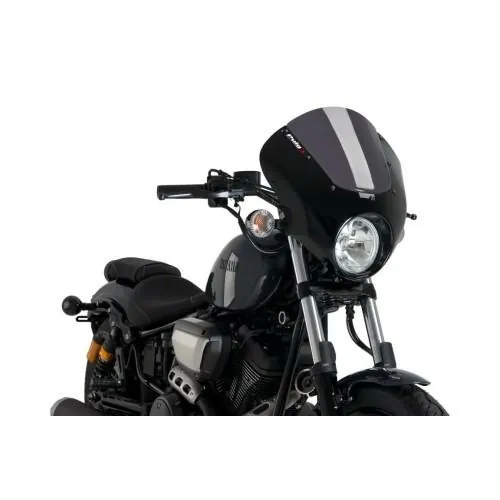 PUIG ANARCHY DARK NIGHT semi-fairing YAMAHA XV 950 / R / 2014 2020 - 21109