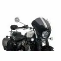 PUIG ANARCHY DARK NIGHT semi-carénage TRIUMPH BONNEVILLE SPEEDMASTER / 2018 2026 - 21115
