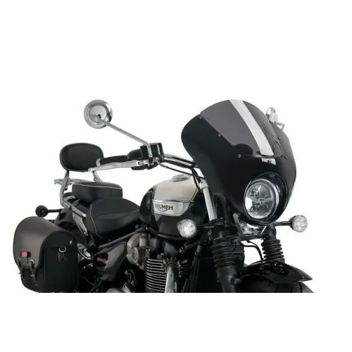 PUIG ANARCHY DARK NIGHT semi-fairing TRIUMPH BONNEVILLE SPEEDMASTER / 2018 2026 - 21115