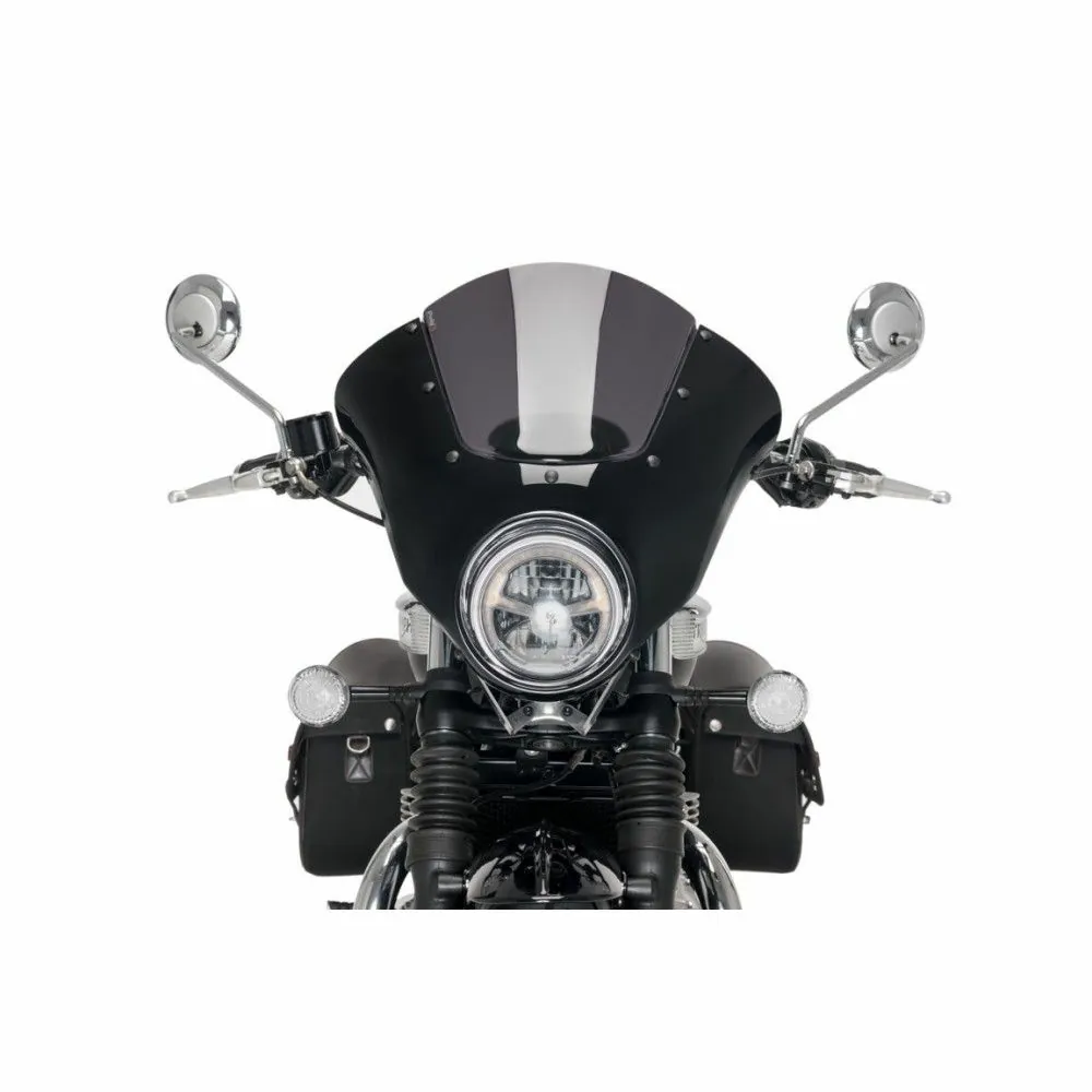 PUIG ANARCHY DARK NIGHT semi-fairing TRIUMPH BONNEVILLE SPEEDMASTER / 2018 2026 - 21115