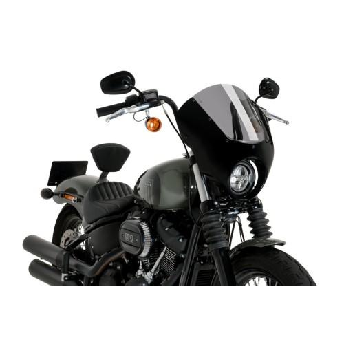 PUIG ANARCHY DARK NIGHT semi-fairing HARLEY DAVIDSON SOFTAIL STREET BOB FXBB / 2021 2026 - 21213