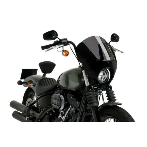 PUIG ANARCHY DARK NIGHT semi-fairing HARLEY DAVIDSON SOFTAIL STREET BOB FXBB / 2021 2025 - 21213