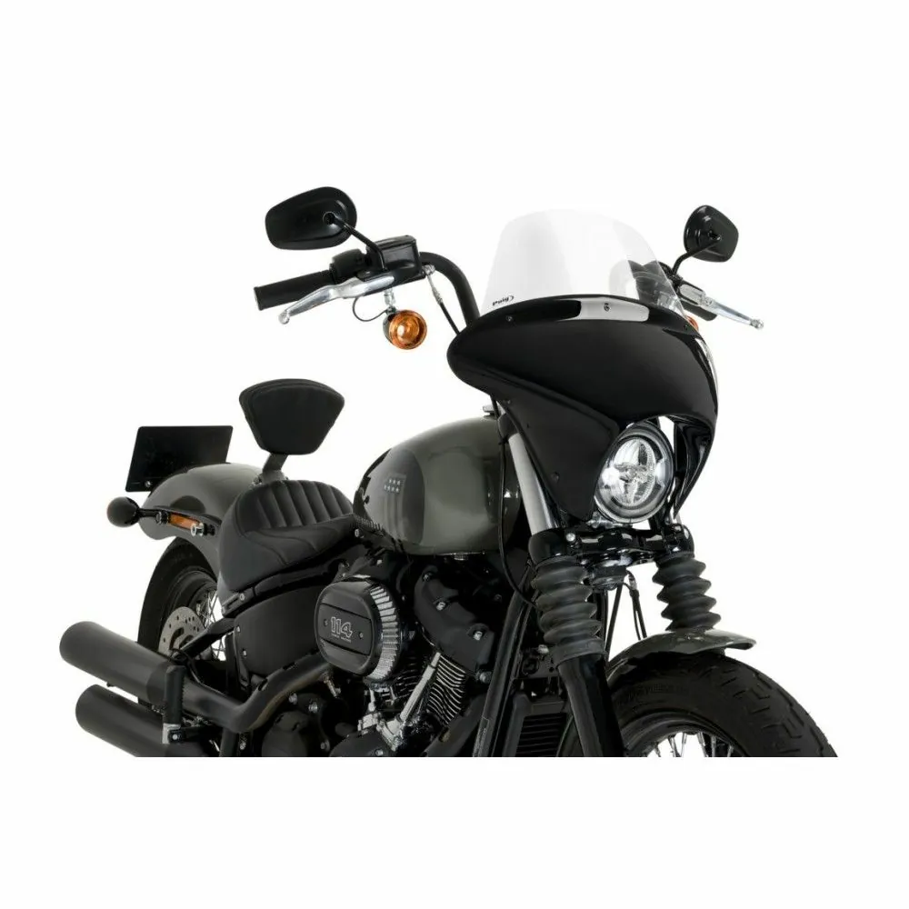 PUIG Bulle BATWING SML touring HARLEY DAVIDSON SOFTAIL STREET BOB / 2021 2026 - 21215
