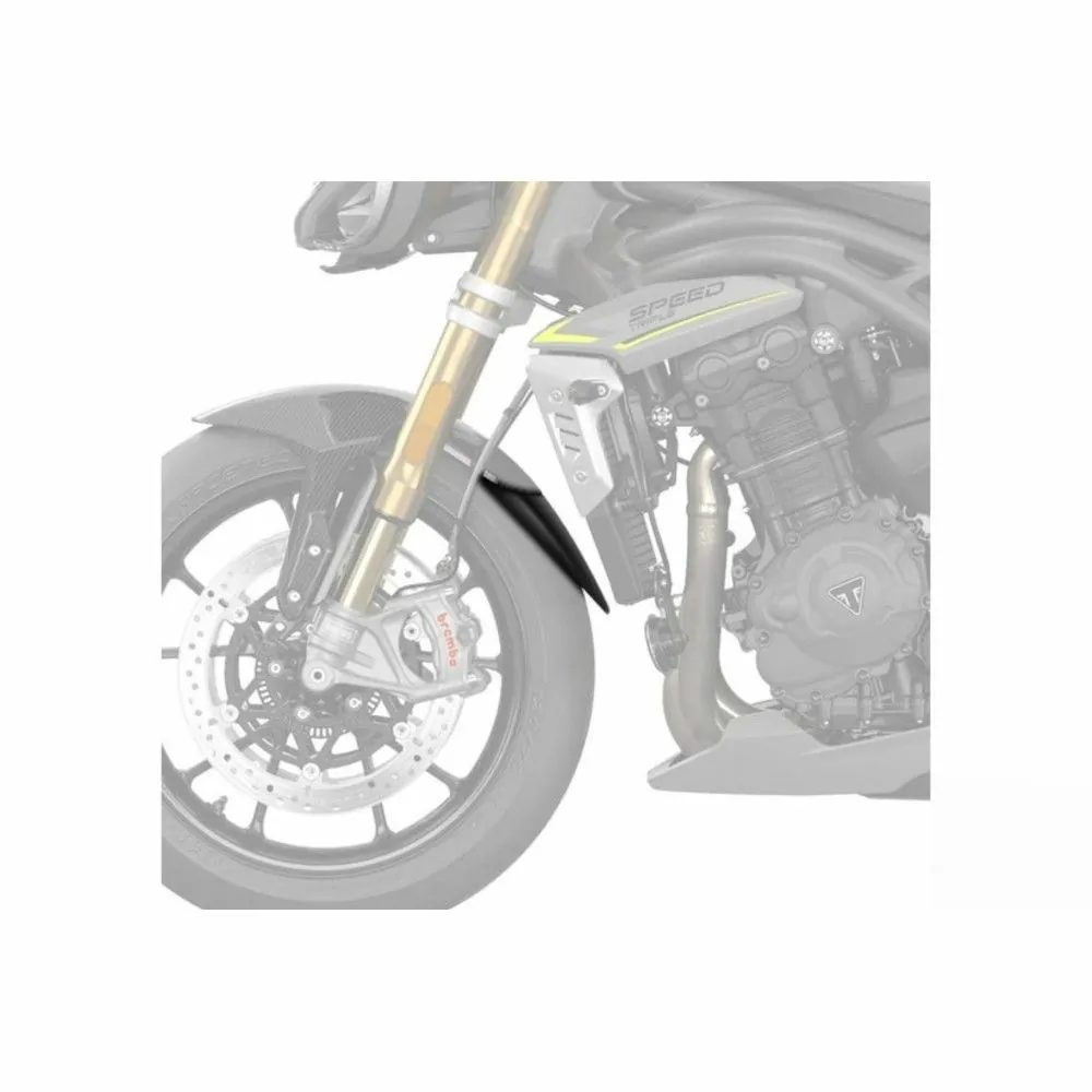 PUIG Extension de Garde Boue avant TRIUMPH DAYTONA 660 / SPEED TRIPLE 1200 RR / RS / TRIDENT / 2021 2026 - 21171